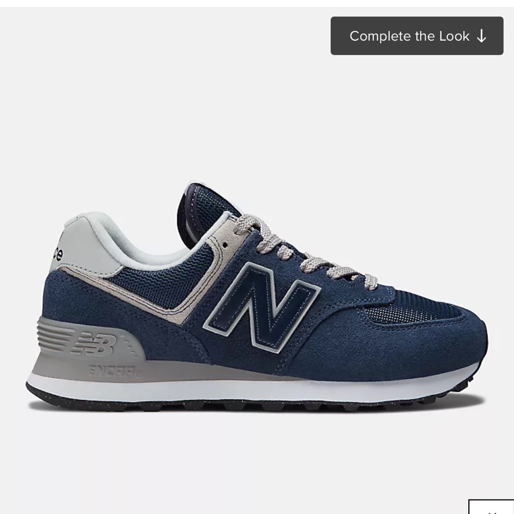 New Balance Women’s Blue/Navy Sneakers 8.5 - Picture 2 of 12